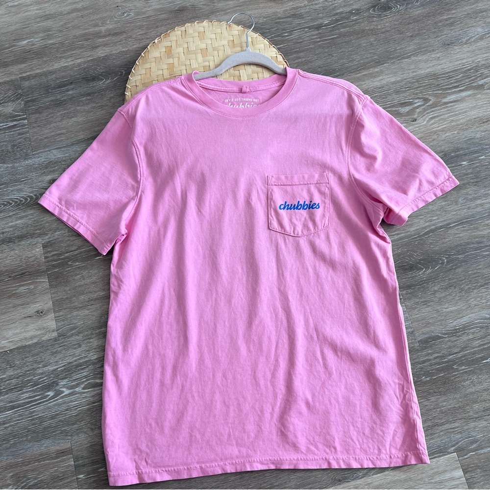Chubbies‎ men’s pink graphic shirt